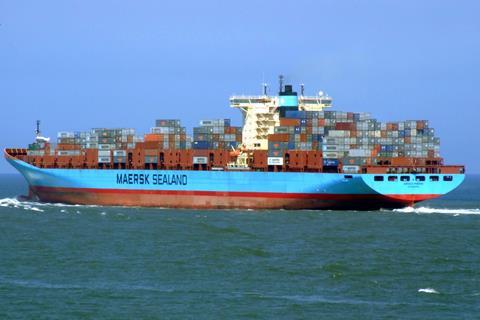 A Calnetix/MHI jacket water ORC was fitted to Arnold Maersk (Credit: Alfvan Beem/CC1.0)